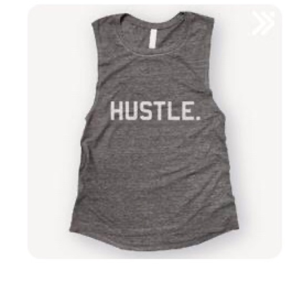Grey Medium “Hustle” Tank